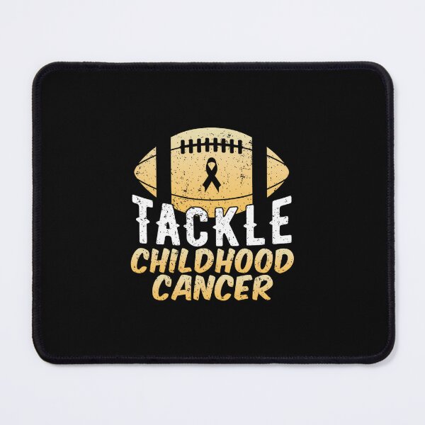 Item preview, Childhood Cancer Awareness Tackle Childhood Cancer Football 		 designed and sold by lubatalbikg.
