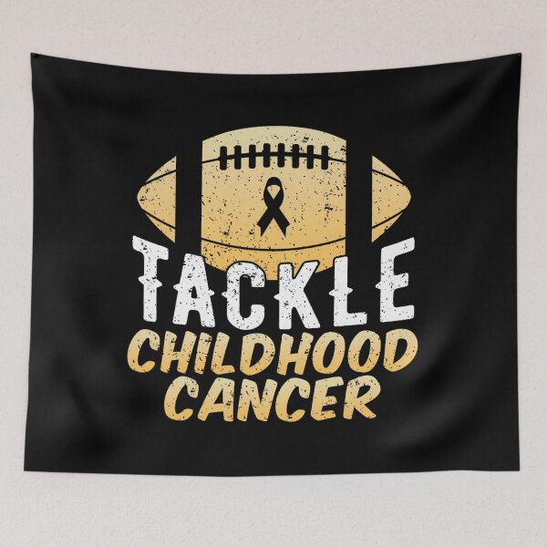 Item preview, Childhood Cancer Awareness Tackle Childhood Cancer Football 		 designed and sold by lubatalbikg.