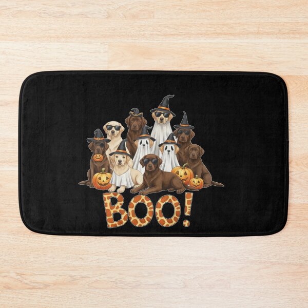 Item preview, The Spooktacular Labrador 'BOO' Crew: Halloween Dog Squad designed and sold by A-Szczesniak.