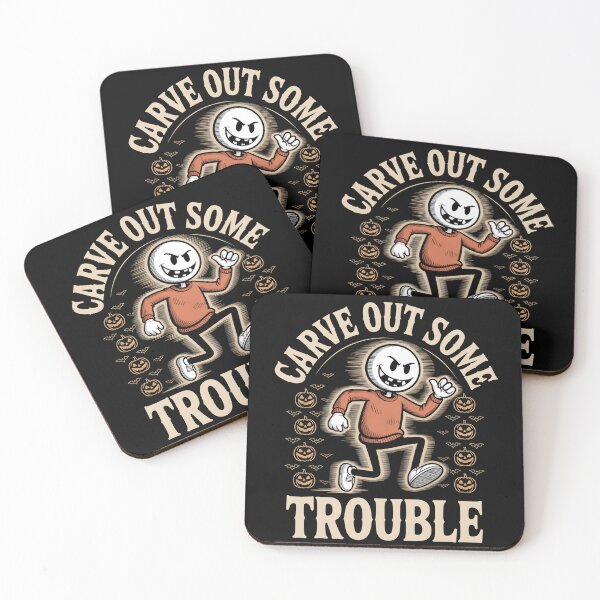 Item preview, Carve Out Some Trouble designed and sold by SignumShop.
