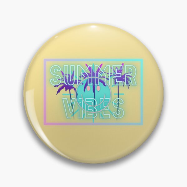 Item preview, SunShine & Smiles: Summer Vibes Palm Trees Neon Yellow designed and sold by StarStudio360.