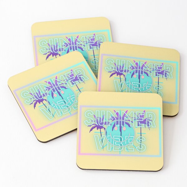 Item preview, SunShine & Smiles: Summer Vibes Palm Trees Neon Yellow designed and sold by StarStudio360.