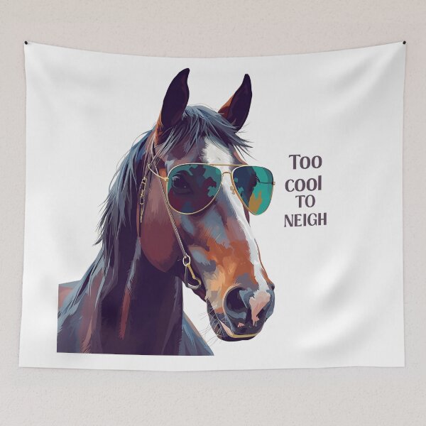 Item preview, Friesian with Sunglasses designed and sold by Friesian-Fan-S.