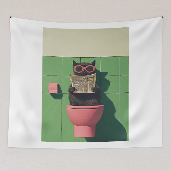 Item preview, cat for a poop designed and sold by Scarfi.