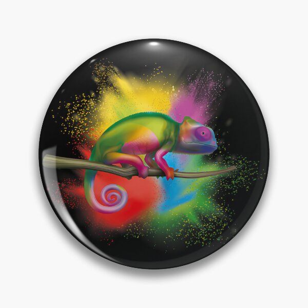 Item preview, Color Explosion Chameleon 		 designed and sold by cistmallisg.