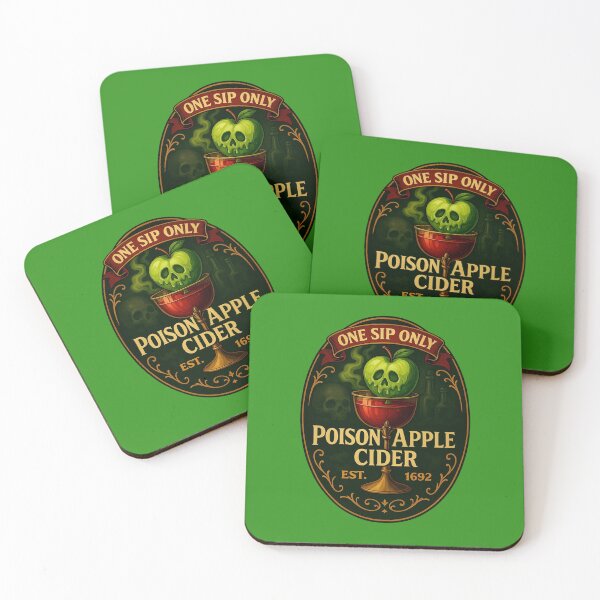 Item preview, Poison Apple Cider - One Sip Only Halloween Drink Design designed and sold by artecomm.