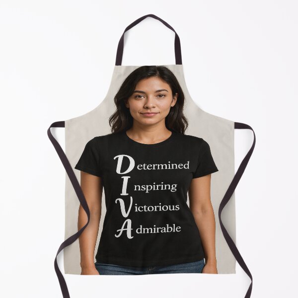 Item preview, DIVA T-Shirt – Determined, Inspiring, Victorious, Admirable designed and sold by Life's Expressions.
