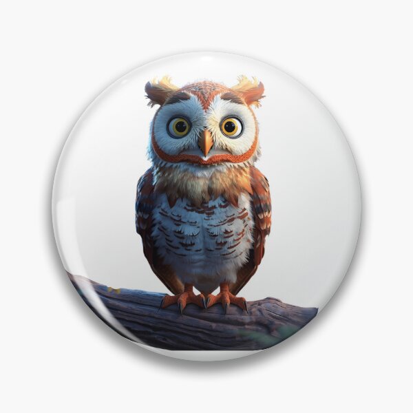 Item preview, Owl Jolson is Surprised designed and sold by SweetRossel.