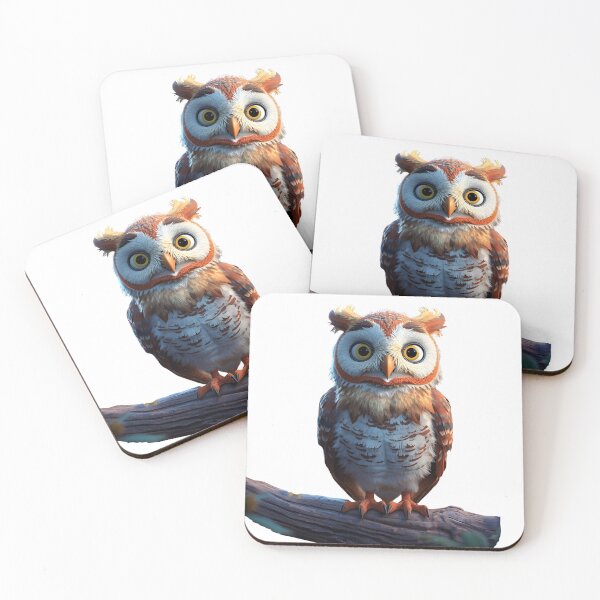 Item preview, Owl Jolson is Surprised designed and sold by SweetRossel.