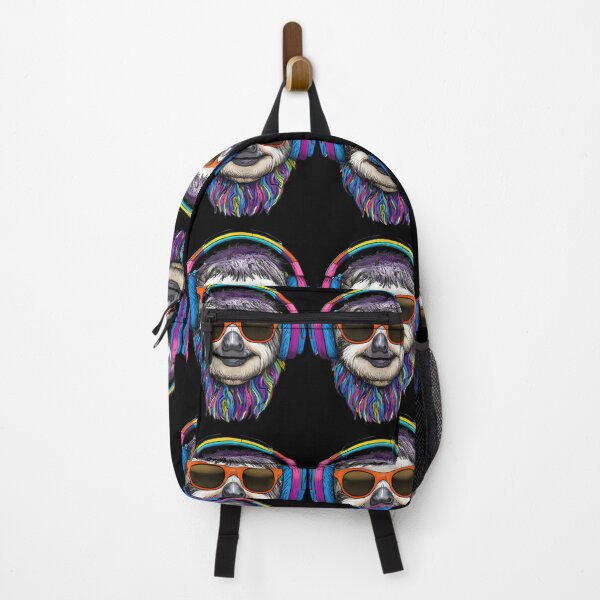 Item preview, Colorful Cool Lazy Punk Sloth Music 		 designed and sold by cistmallisg.