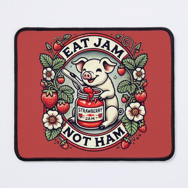 Item preview, Eat Jam Not Ham designed and sold by FrictionMaxxing.