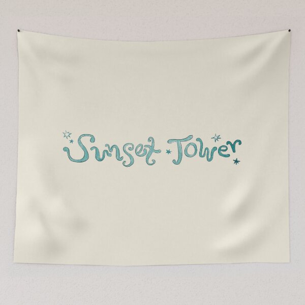 Item preview, Sunset Tower Conan Gray designed and sold by DhriegoStudio.