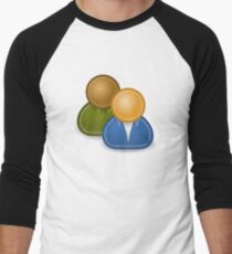 RIP MSN Messenger Men's Baseball ¾ T-Shirt