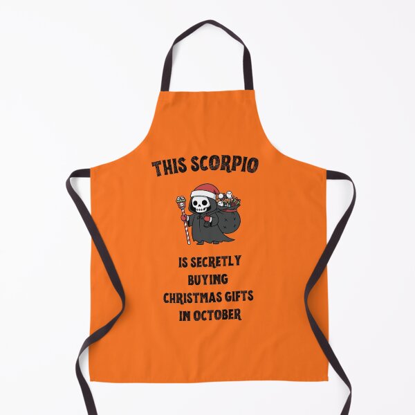 Item preview, This Scorpio is Secretly Buying Christmas Gifts in October | Funny Zodiac Holiday Design designed and sold by TheJCGallery.