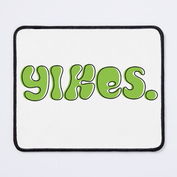 Item preview, Yikes - Typography, Cute designed and sold by jellyfshdesigns.