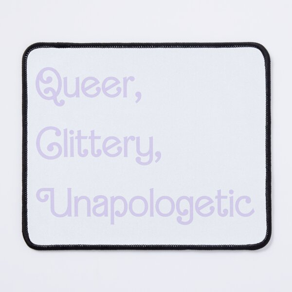 Item preview, Queer Glittery Unapologetic – Bold Queer Holiday Design designed and sold by StrictlyPride.