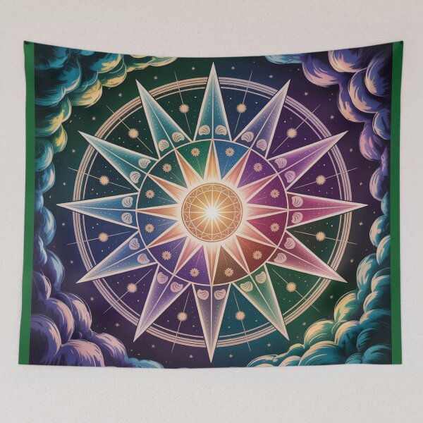 Item preview, twelve-pointed star-mandala designed and sold by Lilashakti ⭐️ ⭐️ ⭐️ ⭐️ ⭐️.
