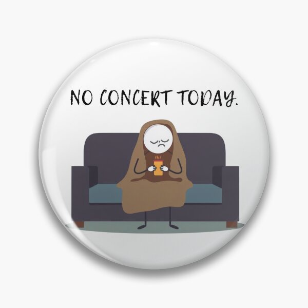 Item preview, No Concert Today designed and sold by Przemagobart.