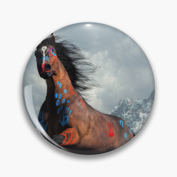 Item preview, Bay Warrior Horse designed and sold by Daniel Eskridge.