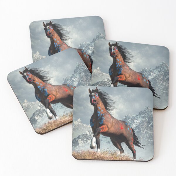 Item preview, Bay Warrior Horse designed and sold by Daniel Eskridge.