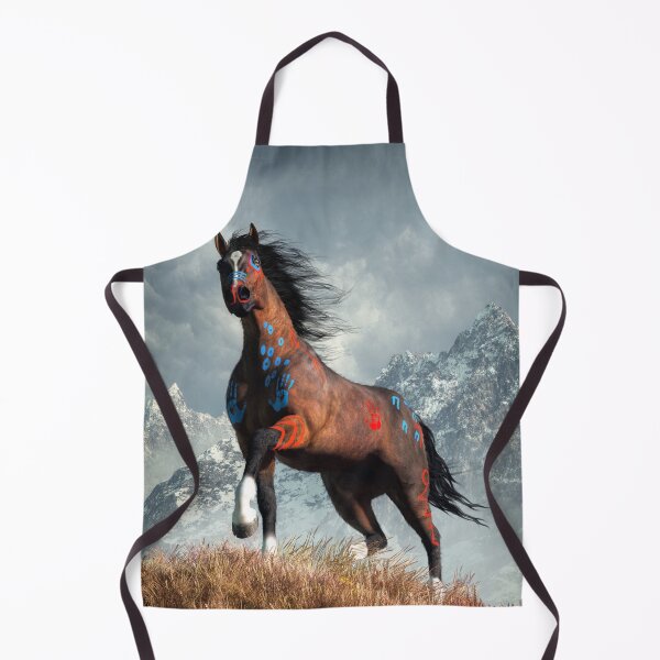 Item preview, Bay Warrior Horse designed and sold by Daniel Eskridge.