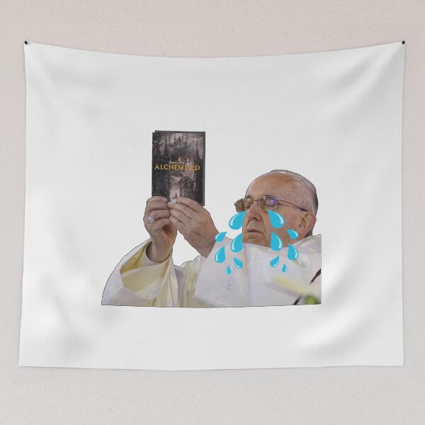Item preview, Pope Holding Alchemised Senlinyu Crying designed and sold by baranskini.