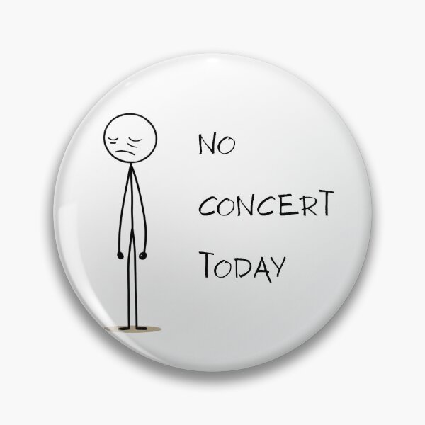 Item preview, No Concert Today designed and sold by Przemagobart.