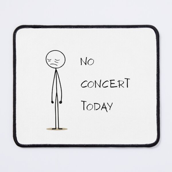 Item preview, No Concert Today designed and sold by Przemagobart.