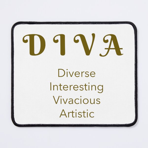 Item preview, DIVA Wall Art – Diverse, Interesting, Vivacious, Artistic designed and sold by Life's Expressions.
