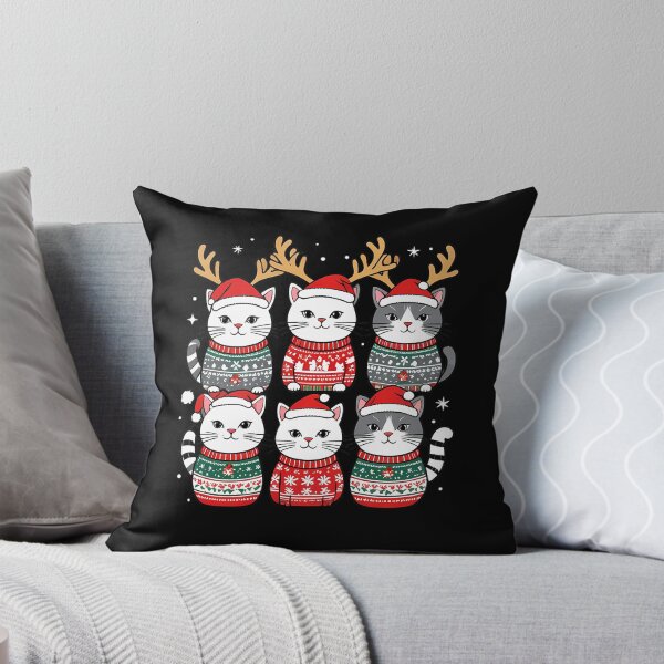 Item preview, Cute Christmas Cats in Sweaters designed and sold by zazastore.