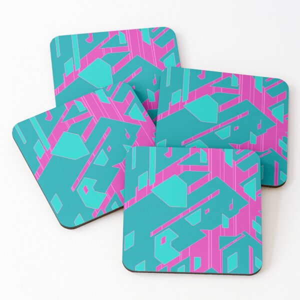 Item preview, Broken Geometric Pieces | Futuristic Abstract Pattern designed and sold by ObsidianDaz.