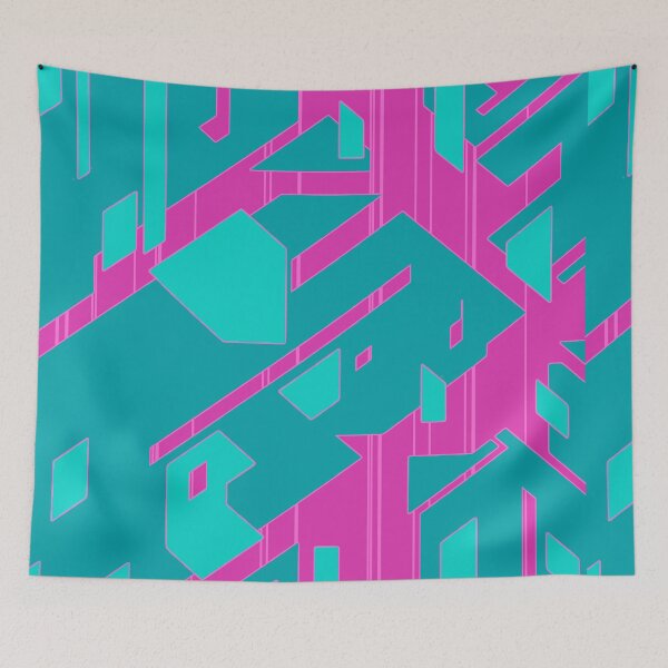 Item preview, Broken Geometric Pieces | Futuristic Abstract Pattern designed and sold by ObsidianDaz.