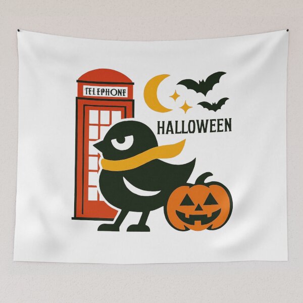 Item preview, Moonlit Vigil: The Halloween Herald of London designed and sold by R!OT.