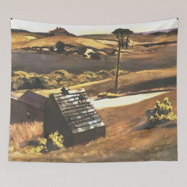 Item preview, Burly Cobb Hen Coop And Barn By Edward Hopper designed and sold by andrescastillRO.