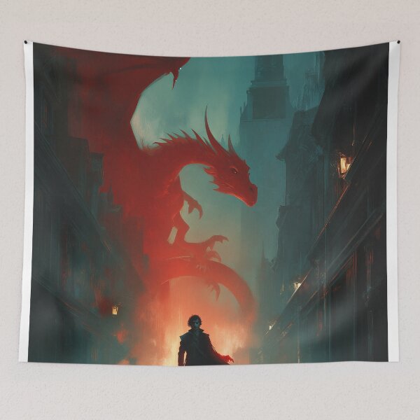 Item preview, The Crimson Omen designed and sold by oanaunciuleanu.