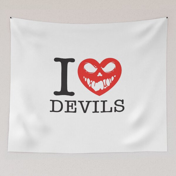 Item preview, I Love Devils designed and sold by shitpostee.