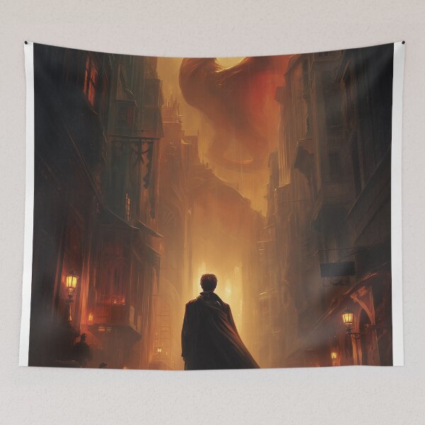 Item preview, The Crimson Omen designed and sold by oanaunciuleanu.
