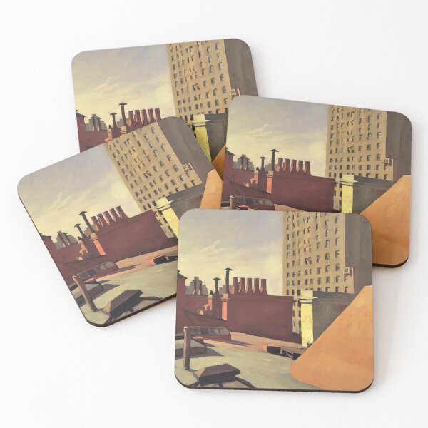 Item preview, City Roofs By Edward Hopper designed and sold by andrescastillRO.