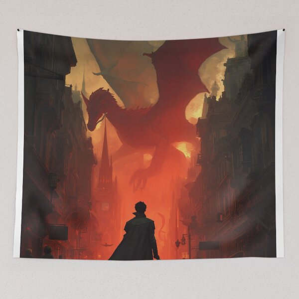Item preview, The Crimson Omen designed and sold by oanaunciuleanu.