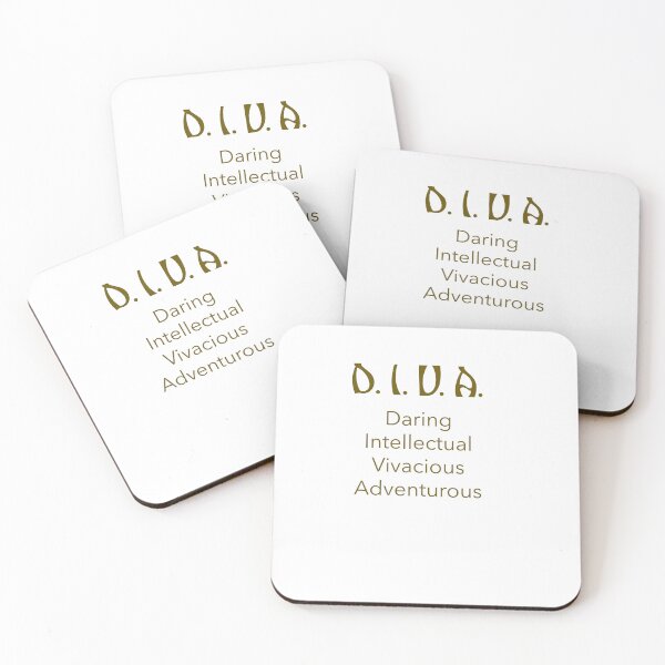 Item preview, DIVA Wall Art – Daring, Intellectual, Vivacious, Adventurous designed and sold by Life's Expressions.