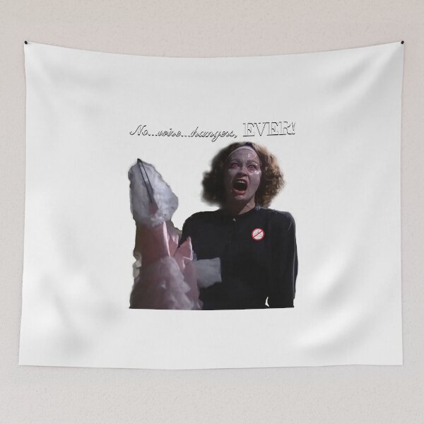 Item preview, No Wire Hangers Ever - Faye Dunaway as Joan Crawford - Mommie Dearest designed and sold by litmusician.
