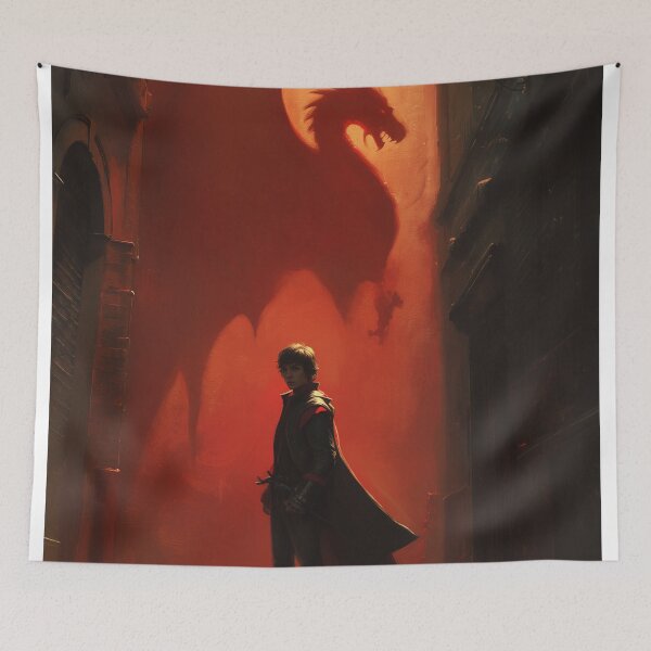 Item preview, The Crimson Omen designed and sold by oanaunciuleanu.