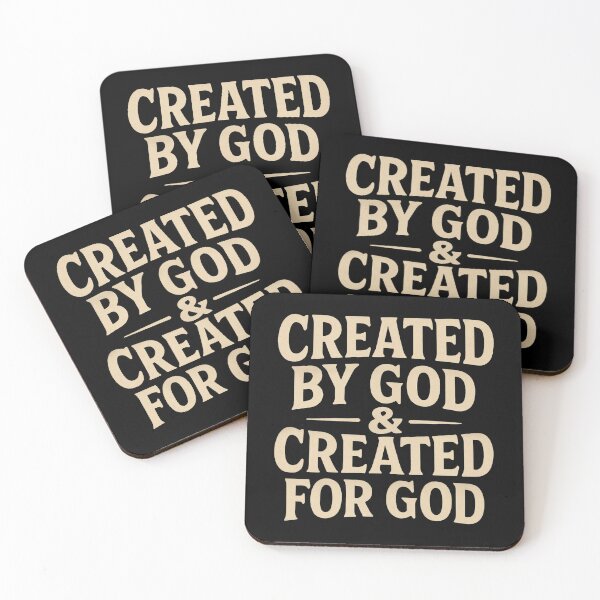 Item preview, Created by GOD and Created for GOD - Christian designed and sold by BELIEVERS with STYLE.