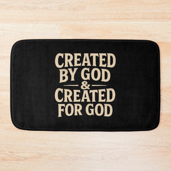 Item preview, Created by GOD and Created for GOD - Christian designed and sold by BELIEVERS with STYLE.