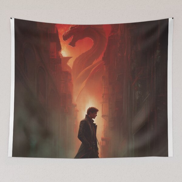 Item preview, The Crimson Omen designed and sold by oanaunciuleanu.