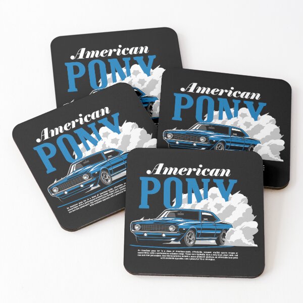 Item preview, Coche pony americano de gran potencia designed and sold by mohalldi.