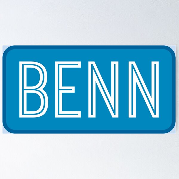 Item preview, Benn Name designed and sold by Jeallan Designs.