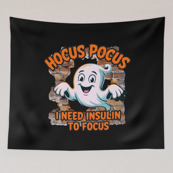 Item preview, Funny Halloween T1D T2D Hocus Pocus I Need Insuline To Focus Diabetes Humor designed and sold by Zayavca.