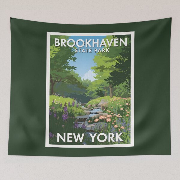 Item preview, Brookhaven State Park - New York  designed and sold by GoodOldVintage.