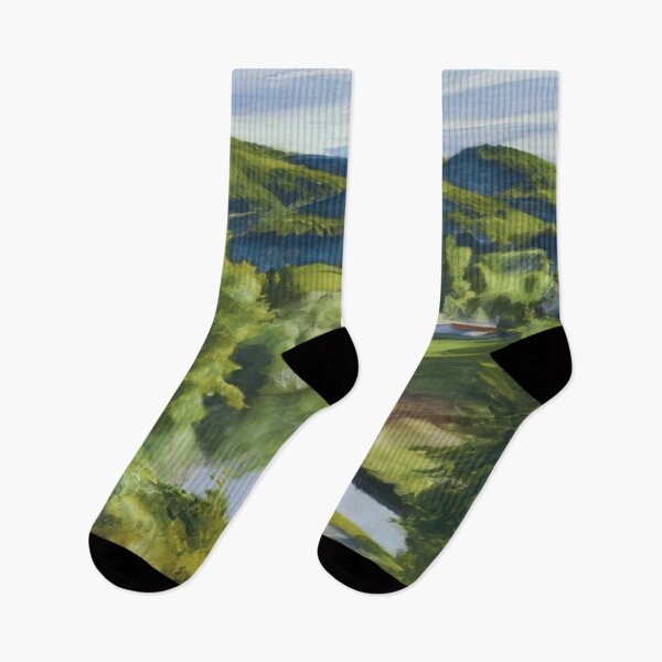 Item preview, First Branch Of The White River, Vermont By Edward Hopper designed and sold by andrescastillRO.